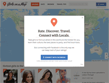 Tablet Screenshot of girlsonamap.com