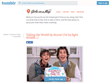 Tablet Screenshot of blog.girlsonamap.com